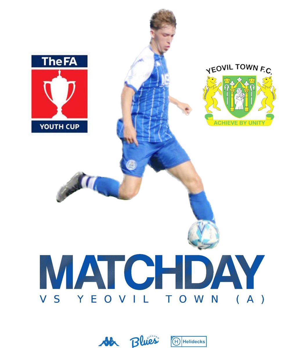 HelstonU18s's tweet photo. 🟦⬜️🟦⬜️ 𝗠𝗔𝗧𝗖𝗛 𝗗𝗔𝗬  🟦⬜️🟦⬜️

All support welcome! COYB💙💪🏽

🆚 @ytfcacademy
🏟️ Huish Park, BA22 8YF
🏆 @FA YOUTH CUP
⌚️ 19:00
🎟 £5
🎥 @Piranfilms

#NextGen #NewEra #COYB #FAYouthCup

@hafc_bluesfood @swsportsnews @sportscornwall @HelstonAFC https://t.co/MLDS0rWCN1