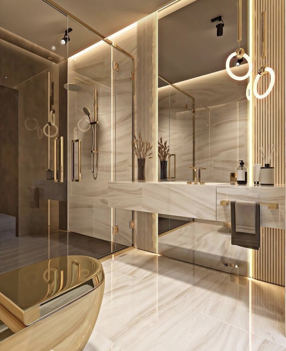 Luxury bathroom.