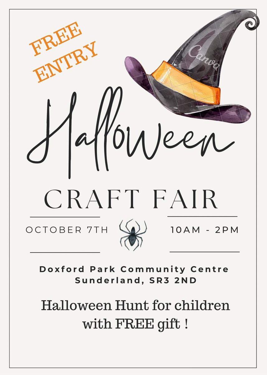 #halloween #localbusiness #craftfair #sunderlandhour