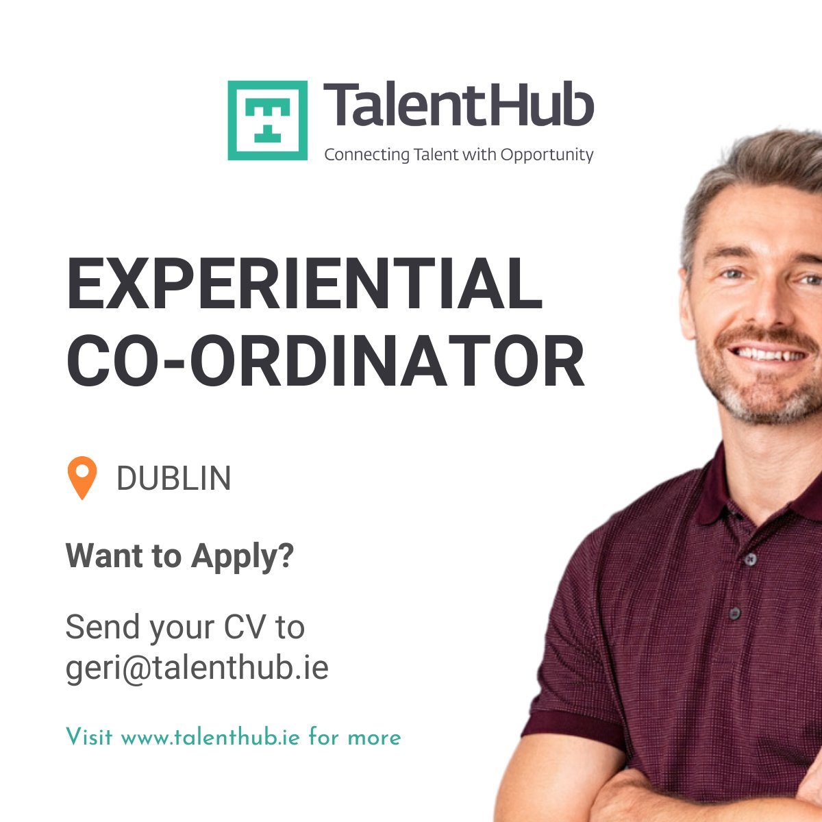 A leading experiential production, design, and fabrication firm are looking for an Experiential Co-Ordinator to join their team 🚀 Interested? 

Apply here: bit.ly/46aBGkj

#irishjobs #wearehiring #design