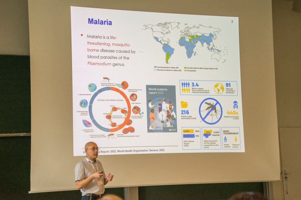 Day 2 of #isbomc2023 starts with a great plenary talk by @GSResearch_UCT ! #bioorganometallics