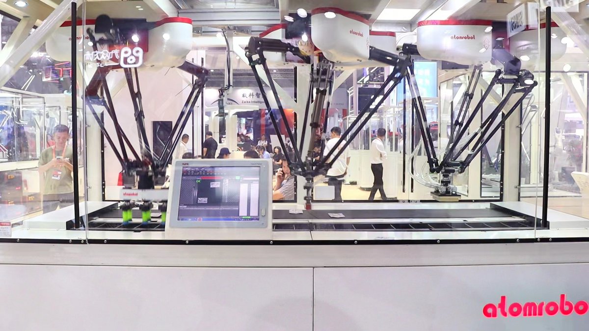Saratao1267947's tweet image. We are at CIIF Shanghai
Please drop by at our booth Hall 7.1 C117
#atomrobot #CIIF #China #shanghai #deltarobot