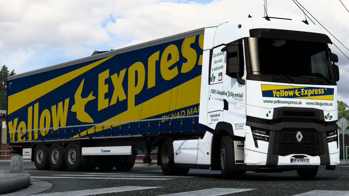 boggelino's tweet photo. I did a complete remaster of the YELLOW EXPRESS MOD and now it has MORE PAINTJOBS! Go check them out!
https://t.co/4G6XPaDZDR
#ETS2 @SCSsoftware #Modding #YellowExpress https://t.co/AcaB9WlE6F