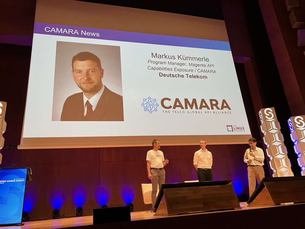 bcamerongain's tweet image. CAMARA is an open source project within the @linuxfoundation to « define, develop and test the APIs. » #osssummit #opensourcesummit #opensource @thenewstack