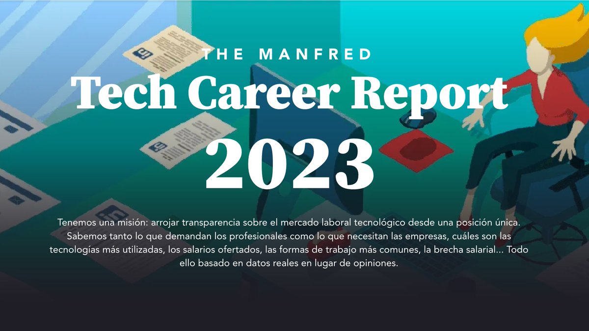 david_bonilla's tweet image. Nuevo informe salarial con la intención, una vez más, de contribuir a la transparencia del mercado laboral tecnológico a golpe de TONELADAS de datos 📊 mnfrd.co/44VQm63

Kudos a todos los compañeros de @getmanfred que lo han hecho posible.