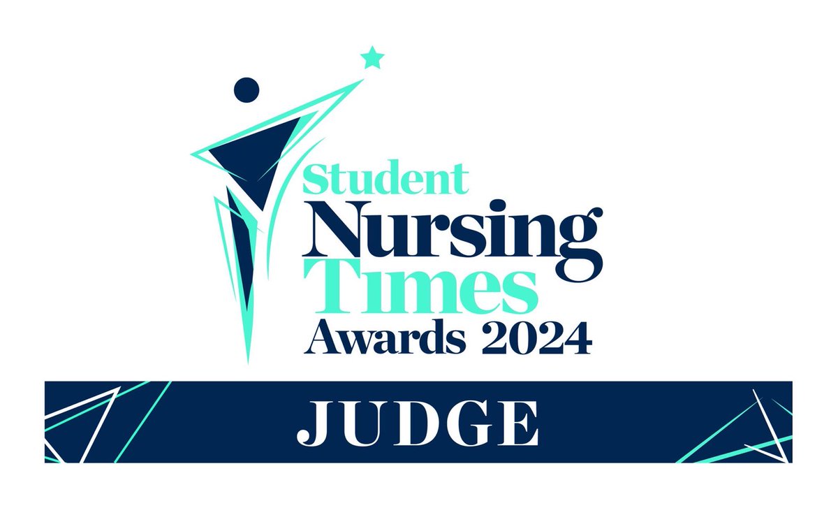 Delighted to be a judge for the Student Nursing Times Awards 2024 These awards recognise our up and coming nurses qualified of the future. Consider nominating!