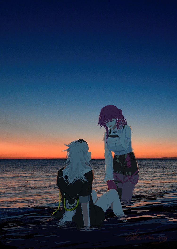 kairow_rvg's tweet photo. 夜明け前のデート #kafstel #カフ星 https://t.co/g6fPgmrj4f