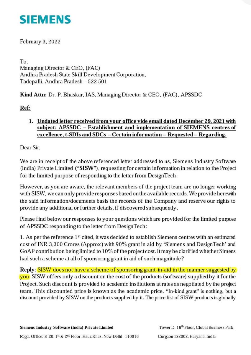 rj_4_all's tweet image. Siemens Letter Edhi Ani Kusina Kulfis Itu Randamma 

#SkillDevelopmentScam
#CorruptionKingCBNArrested