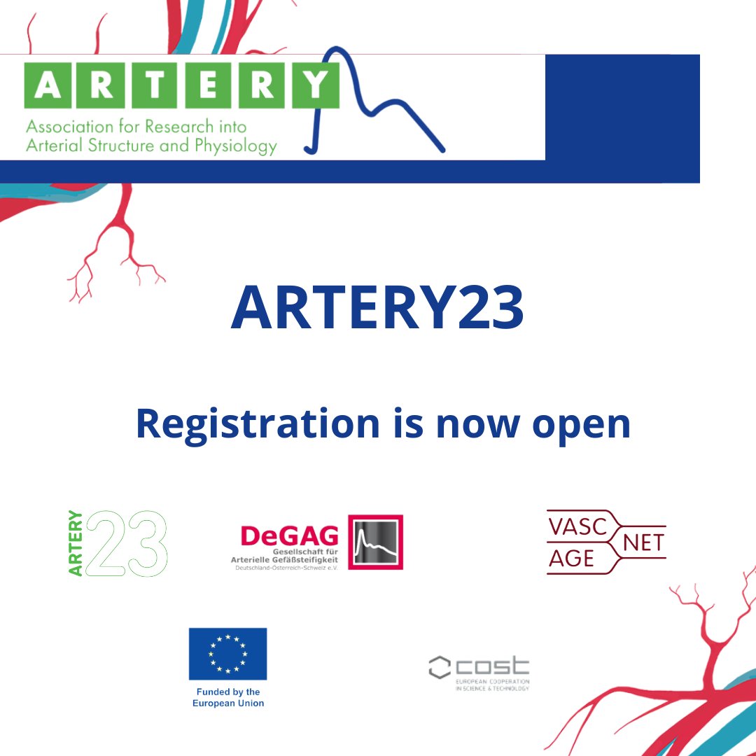 Book your place now 5th to 7th October 2023, Bonn Germany arterysociety.org/our-activities…