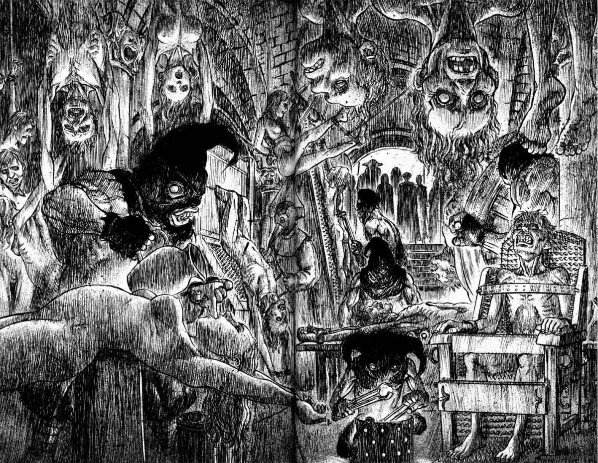 kiffeur's tweet photo. Vérité qui va blesser : 

Berserk est globalement moins drôle que Prison school. https://t.co/Yid5VB5FTm