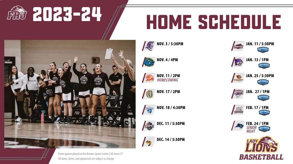 Welcome to the jungle! The Lady Lions are ready to hunt. 🦁