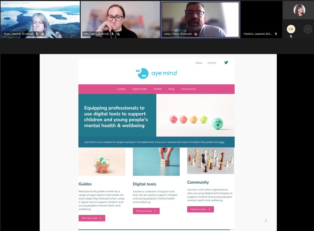 Delighted to be attending the <a href="/ayemind99/">Aye Mind</a> launch event. 😊 Loved this web project - such important work and a lovely team to work with.

<a href="/ThirdSectorLab/">Ross McCulloch</a>