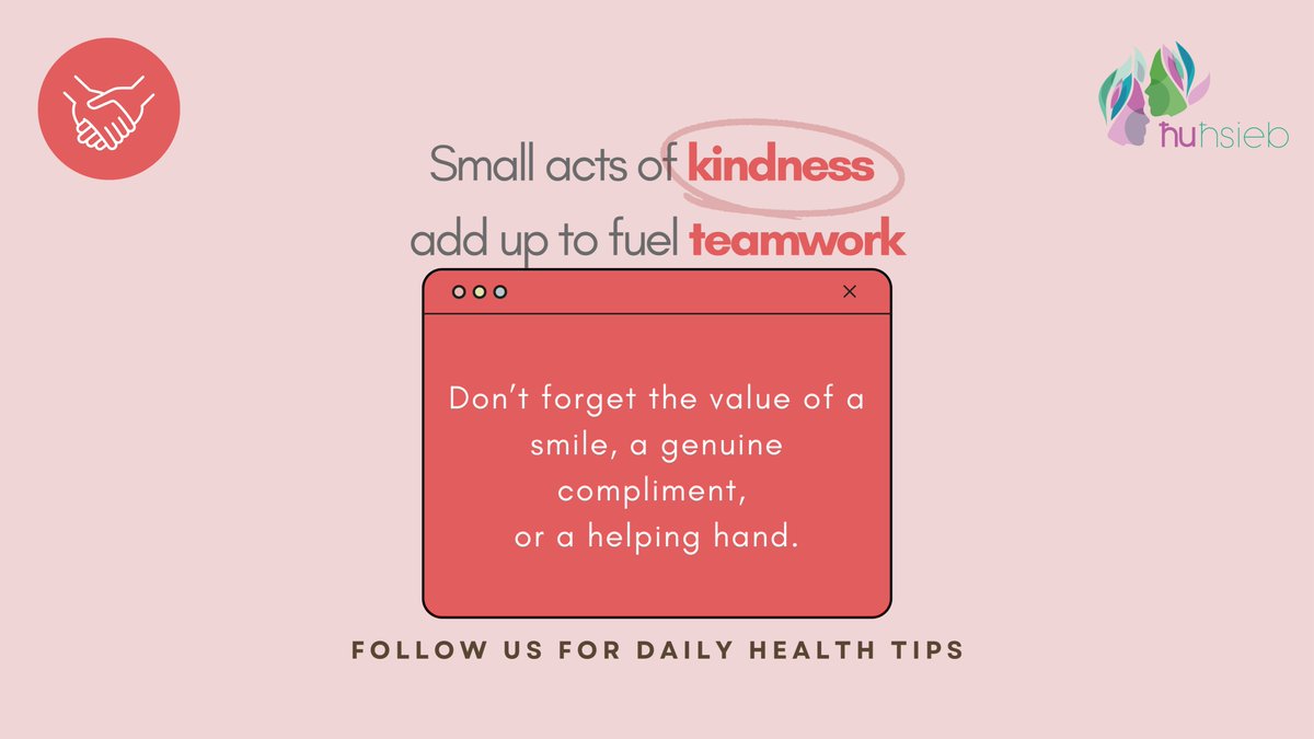 In this fast-paced world, simple acts of kindness have the power to create a positive ripple effect throughout the workplace, and decreases the pressure. Choose kindness at the workplace. For more information, have a look at our website - hpdp.gov.mt/hpu/mental_hea…
