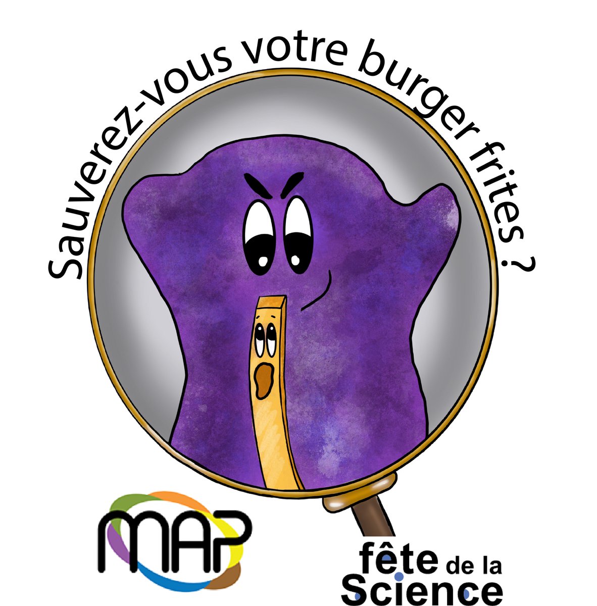 Venez voir l'atelier créé par les membres du MAP à la Fête de la Science du 10 au 12 octobre à la bibliothèque Marie Curie de l'INSA Lyon !