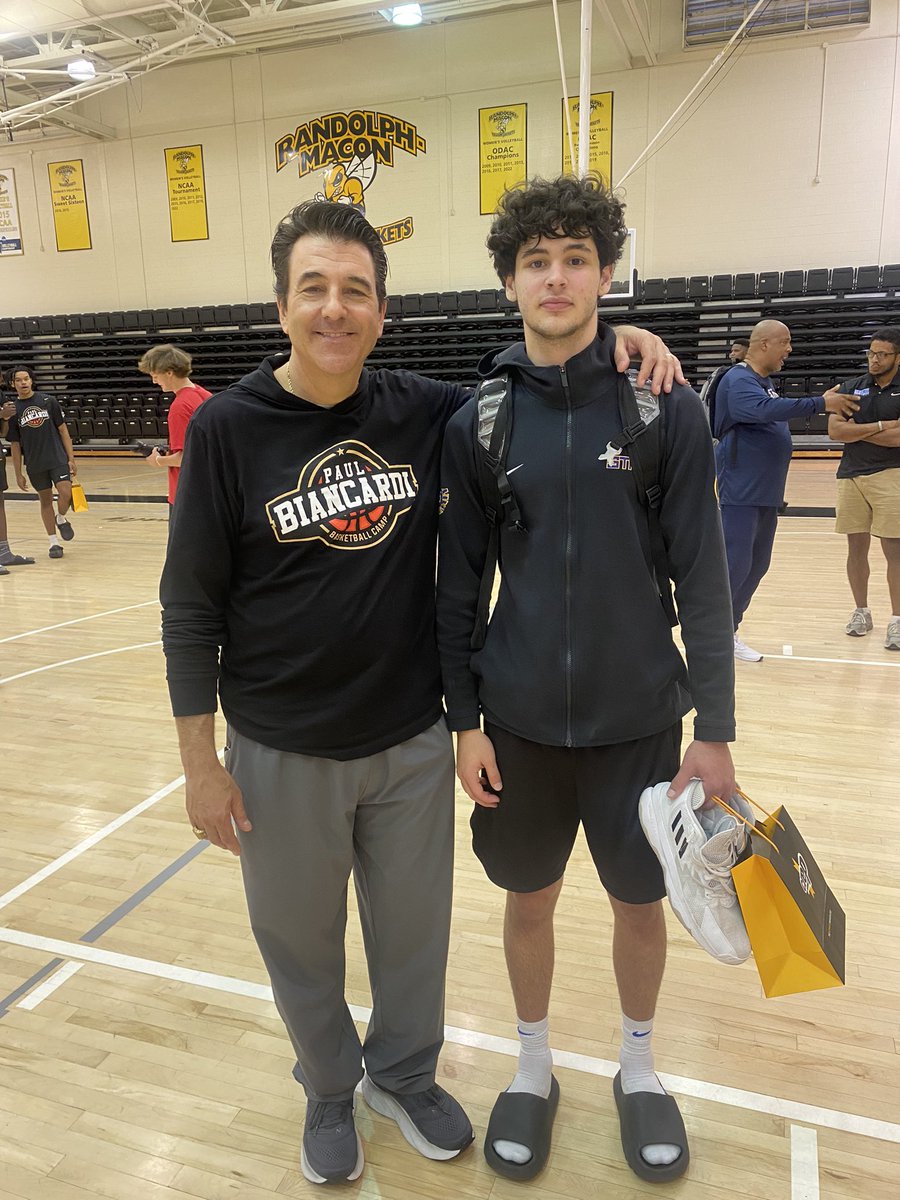 TorresChalier's tweet image. Thank you @PaulBiancardi for inviting me to your camp this last weekend. I am beyond grateful for the opportunity and ready to continue my growth with what I learned at camp. Your mentoring during and after camp means a lot. 🙏 Thank you! #improveyourself