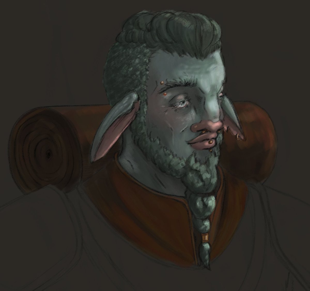 QRT with how you draw faces

that's right folks I do actually draw my own shit (aka dnd characters) as well as rip off classical artists as gay pirates (had to chuck in a few gay pirates though ofc)