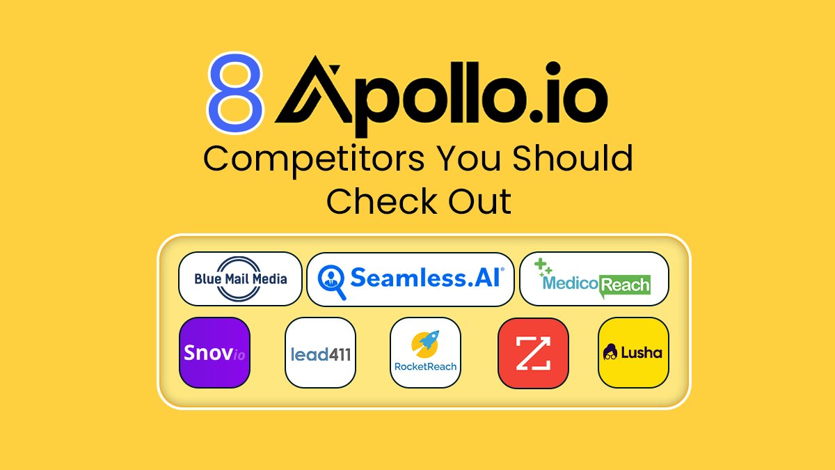 BlueMailMedia's tweet image. Looking for the best Apollo io competitors? Learn all about the top-performing Apollo io alternatives in this detailed blog.
Read more: mytechmag.com/apollo-io-comp…

#bluemailmedia #mytechmag #apolloio #apolloiocompetitors #apolloioalternatives