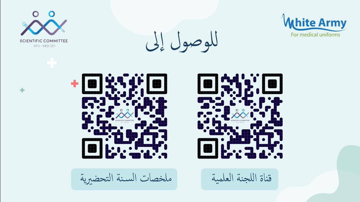 SCKFU221's tweet photo. مُبارك لـدفعة 224 الوصول وأهلًا بِكم في العائلة 🤍!

يسرُنا ان نرفق لكم في المرفق مقاطع لشرح معظم المحتوى العلمي للسنة التحضيرية، بِرفقة العديد من الملخصات لتكون عونًا لكم في أولى خطواتِكم! https://t.co/D1qGxTkte3