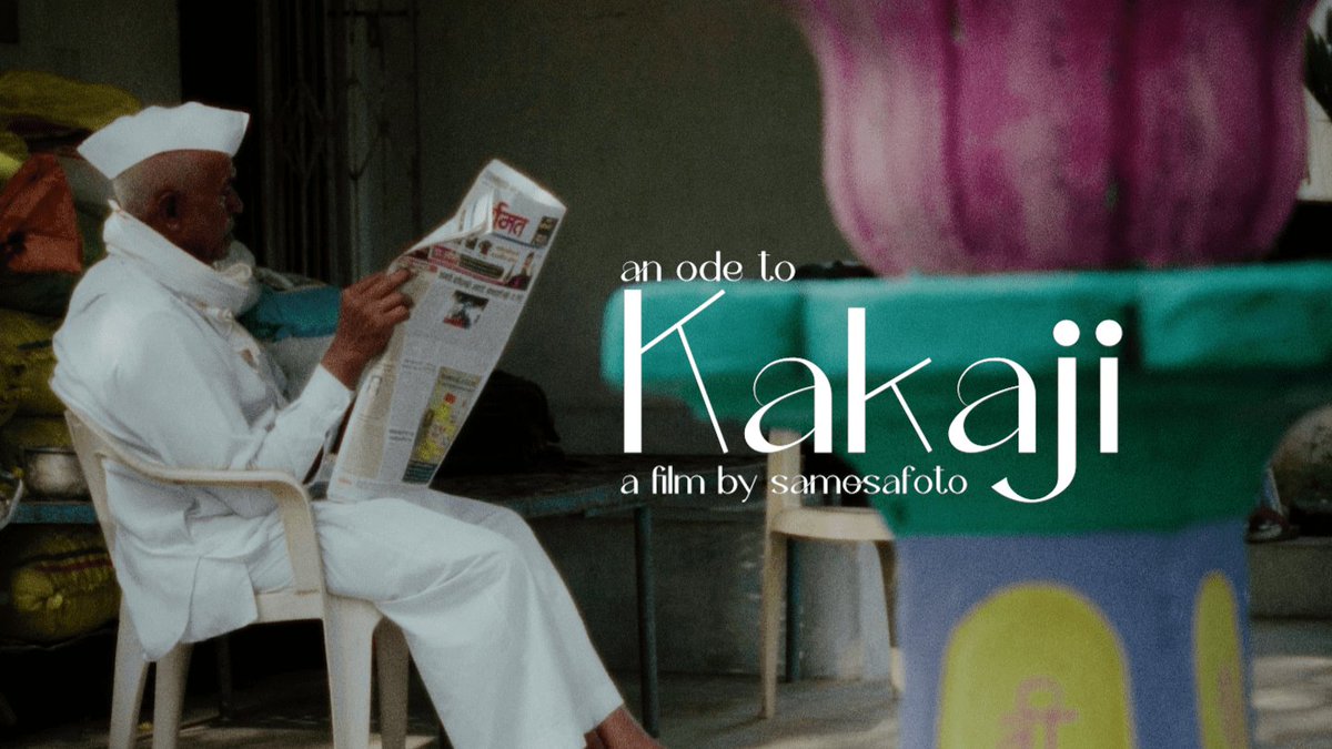 samosafoto's tweet photo. Kakaji | Voices of the Village | samosafoto

go watch the new video

https://t.co/8oW0ORQHbj https://t.co/QwID0UN11g