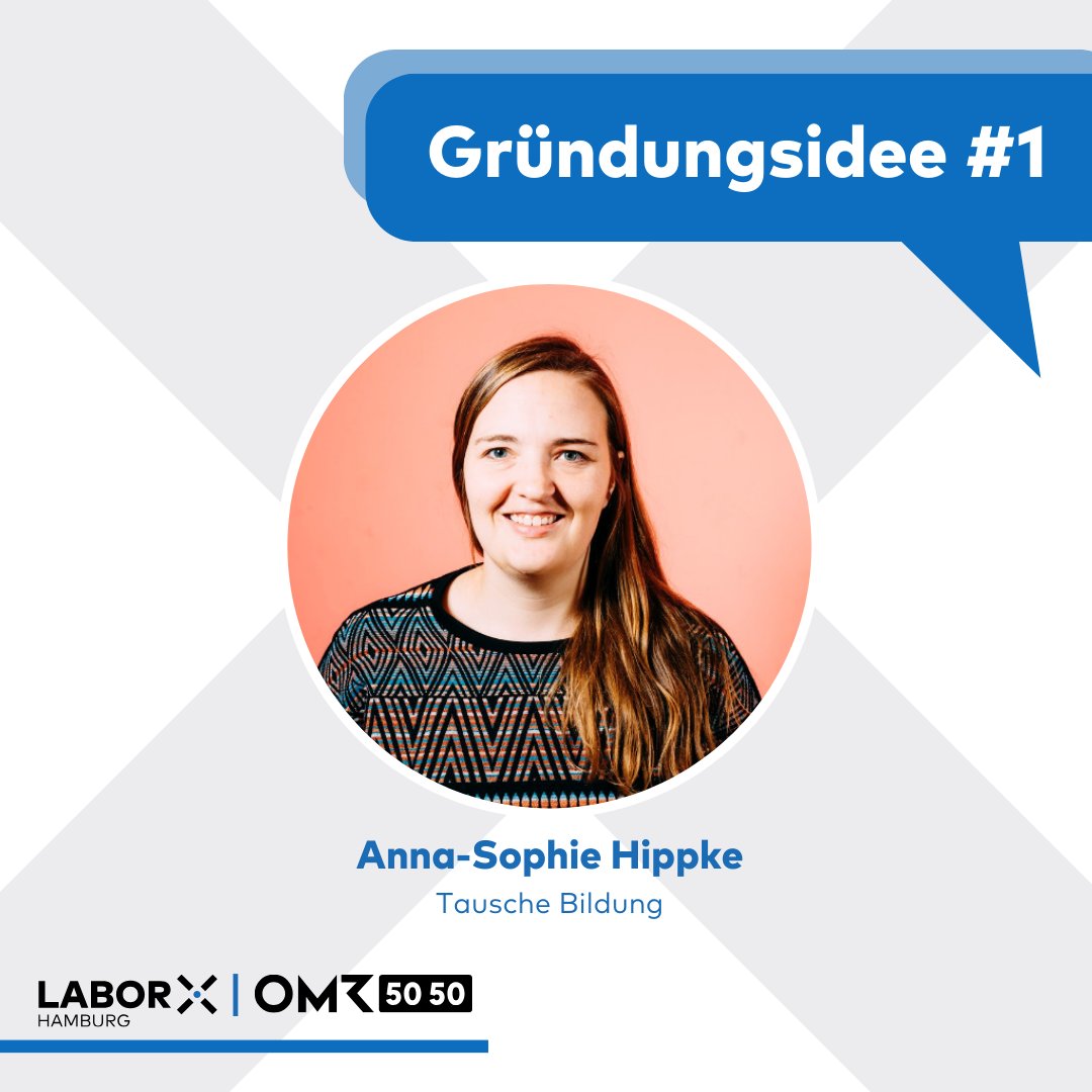 Bei Anna-Sophie steht soziales Engagement an erster Stelle. Deshalb möchte sie den Verein "Tausche Bildung für Wohnen" auch in ihre Heimatstadt Hamburg bringen.
👉Komm zum LaborX und erfahre mehr über ihre Idee!