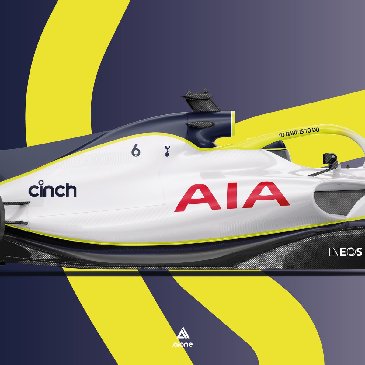 AioneDesign's tweet photo. Next to the grid is Spurs, so far my favourite design in the series, but there is a long way to go.. who will be next?

I'm just patiently waiting for one of the teams to get in touch to turn it into the real thing.. 🙏 

#graphicdesign #footballdesign #formula1 #premierleague https://t.co/D912jcfQrx