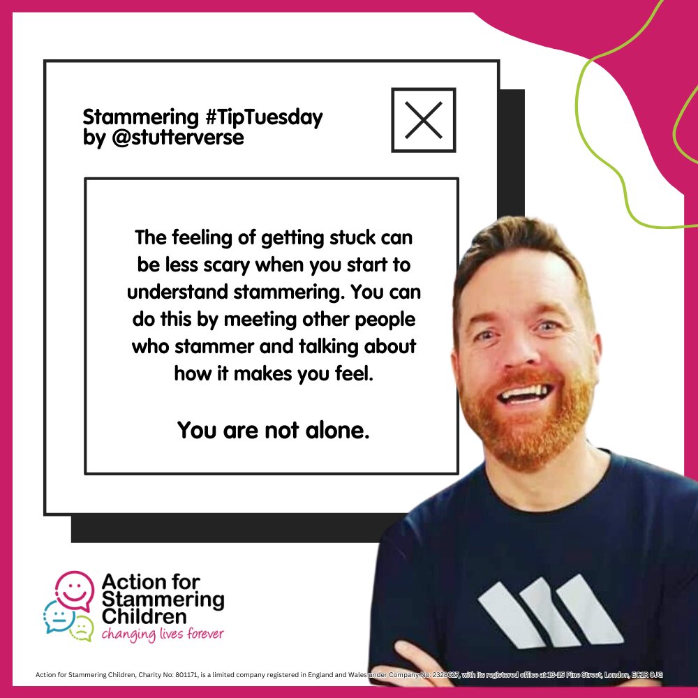 Action for Stammering Children (@ascstammering) on Twitter photo 💭This weeks' stammering #TipTuesday comes from Stephen Greene (<a href="/stutterverse/">the_stutterverse</a>).
Stephen is known for turning his experiences of having a #stammer into poetry, his top tip is about the importance of learning to understand #stammering...👇 💭This weeks' stammering #TipTuesday comes from Stephen Greene (<a href="/stutterverse/">the_stutterverse</a>).
Stephen is known for turning his experiences of having a #stammer into poetry, his top tip is about the importance of learning to understand #stammering...👇
