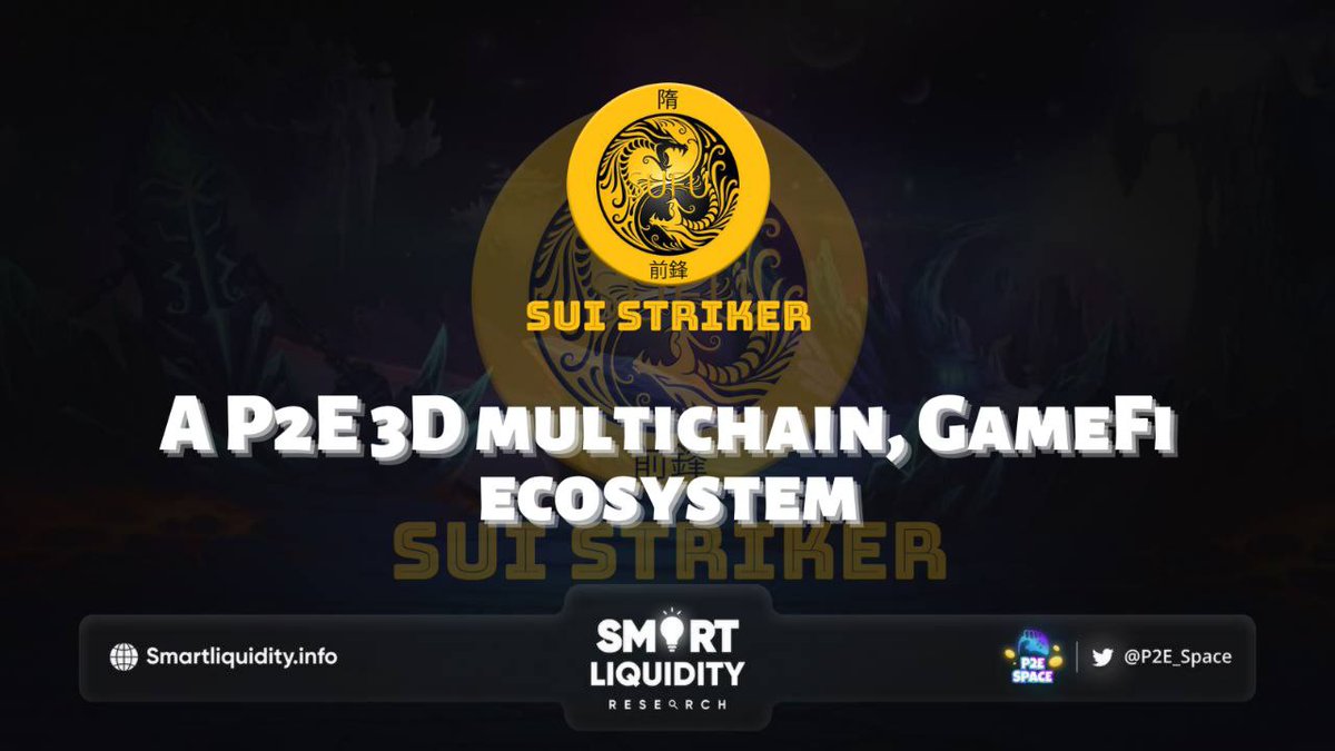 🏹 Introducing <a href="/Striker_sufu/">Striker</a>, a 3D multichain, P2E GameFi ecosystem.

🏹 The #Striker will be an evolving play to earn ecosystem that will attract not just game lovers but game developers as well, which will drive the adoption of the play to earn industry rapidly.

🔽VISIT