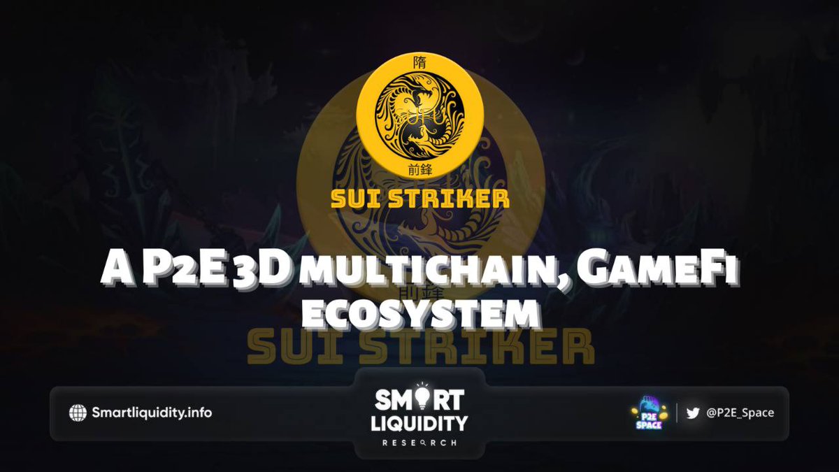 🏹 Introducing @Striker_sufu, a 3D multichain, P2E GameFi ecosystem. 🏹 The #Striker will be an evolving play to earn ecosystem that will attract not just game lovers but game developers as well, which will drive the adoption of the play to earn industry rapidly. 🔽VISIT