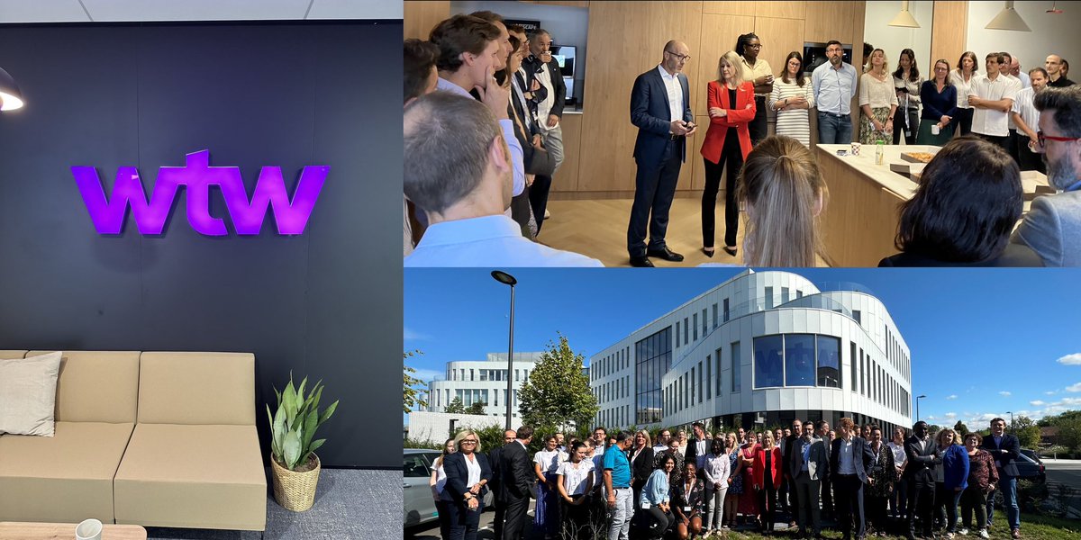 Fidèles à nos #Racines et tournés vers l’#Avenir !
Rencontre, la semaine dernière, avec nos équipes du Nord dans les nouveaux bureaux de @WTWfr à Lille, ici-même où notre entreprise est née il y a un peu plus de 115 ans.
#Ancrage #Investir