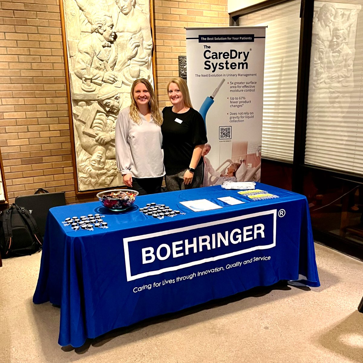 Kelly and Elena are at the CAMC Nursing Professional Development Conference today.  Stop by to learn more about The CareDry® System!

#externalcatheter #camc #nursing
