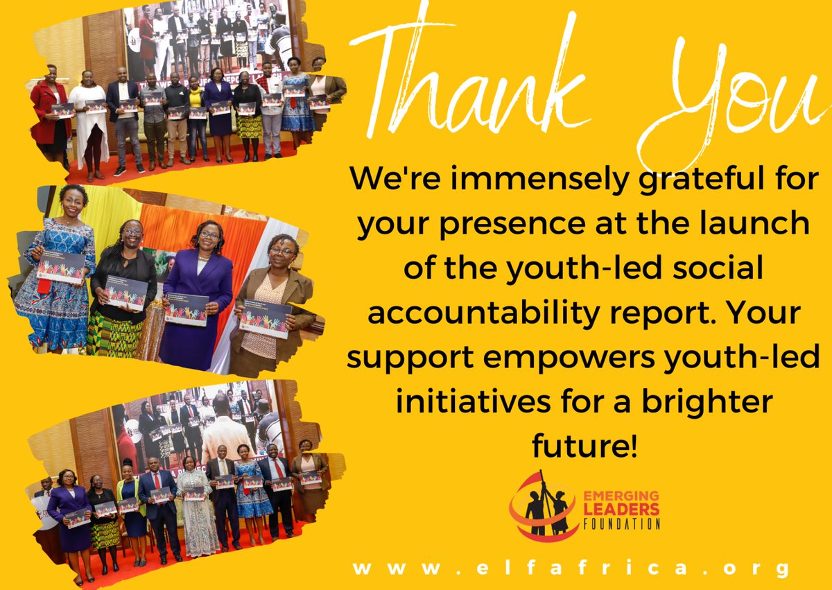 A massive THANK YOU to our partners, friends, and stakeholders who joined us for the launch of the youth-led social accountability research report. Your presence and unwavering support are pivotal in empowering our youth-led initiatives. #VijanaTunaweza