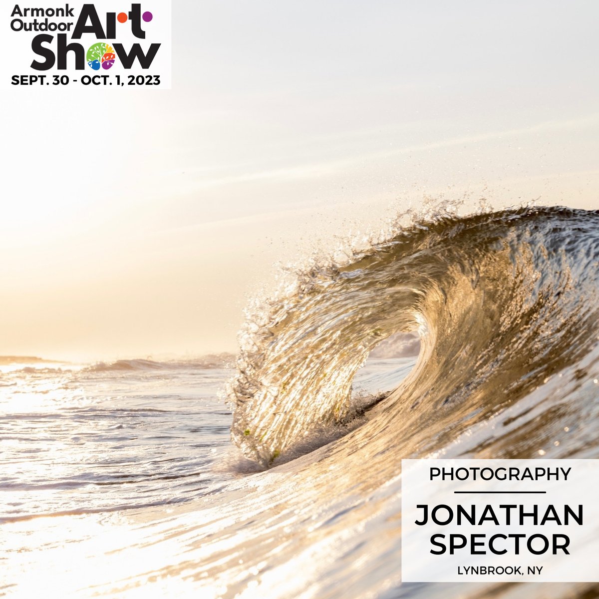We welcome Jonathan Spector to our 2023 Armonk Outdoor Art Show!

Save the Date: Sept. 30 + Oct. 1 

#armonkoutdoorartshow