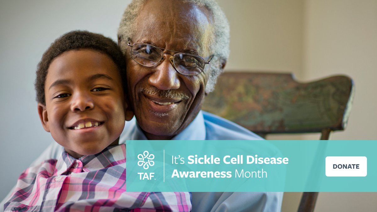 Today we’re recognizing Sickle Cell Disease Awareness Month. Struggling with the out-of-pocket costs associated with sickle cell disease? TAF may be able to help. Visit our website to learn more or donate. Your generosity can help a family in need. bit.ly/3ObXs15