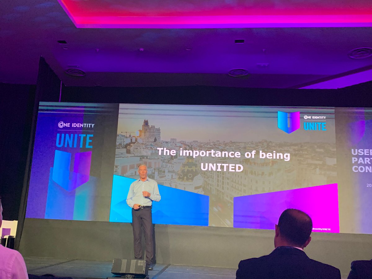 Get ready to UNITE! In an inspiring opening keynote at #OneIdentityUNITE, Mark Logan, CEO emphasized the power of unity to combat identity-based threats and stay ahead of a dynamic threat landscape. 👇