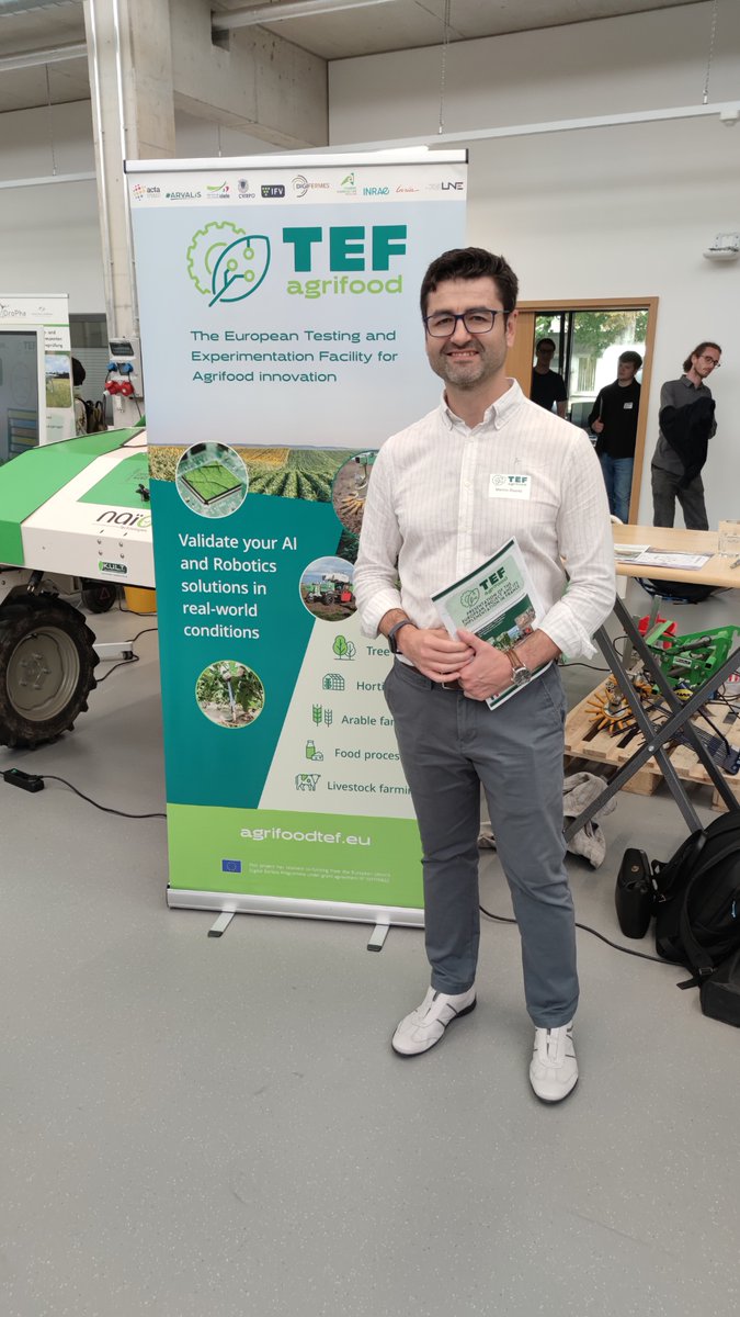 madtuirer's tweet image. 📢 Gradiant participa como entidad invitada en la reunión del proyecto #agrifoodTEF . agrifoodTEF está cofinanciado por  @DigitalEU y ofrecerá servicios de #prueba, #experimentación y #validación (servicios #TEF) a empresas orientadas al sector agroalimentario🐄🐐🐖👨‍🌾🥔🍅🚜📱💻