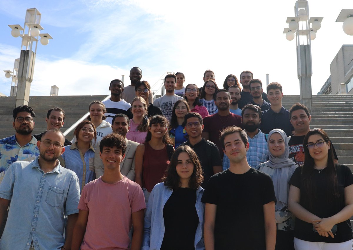 Welcome to the University of Girona, MAIA Erasmus Mundus Students!
A warm welcome to our third cohort of MIC and the seventh of MAIA master's students! 🌍🎓

Wishing you all a fantastic academic journey! 📚✨

#ErasmusMundus #MIC #UdG #WelcomeMAIAStudents