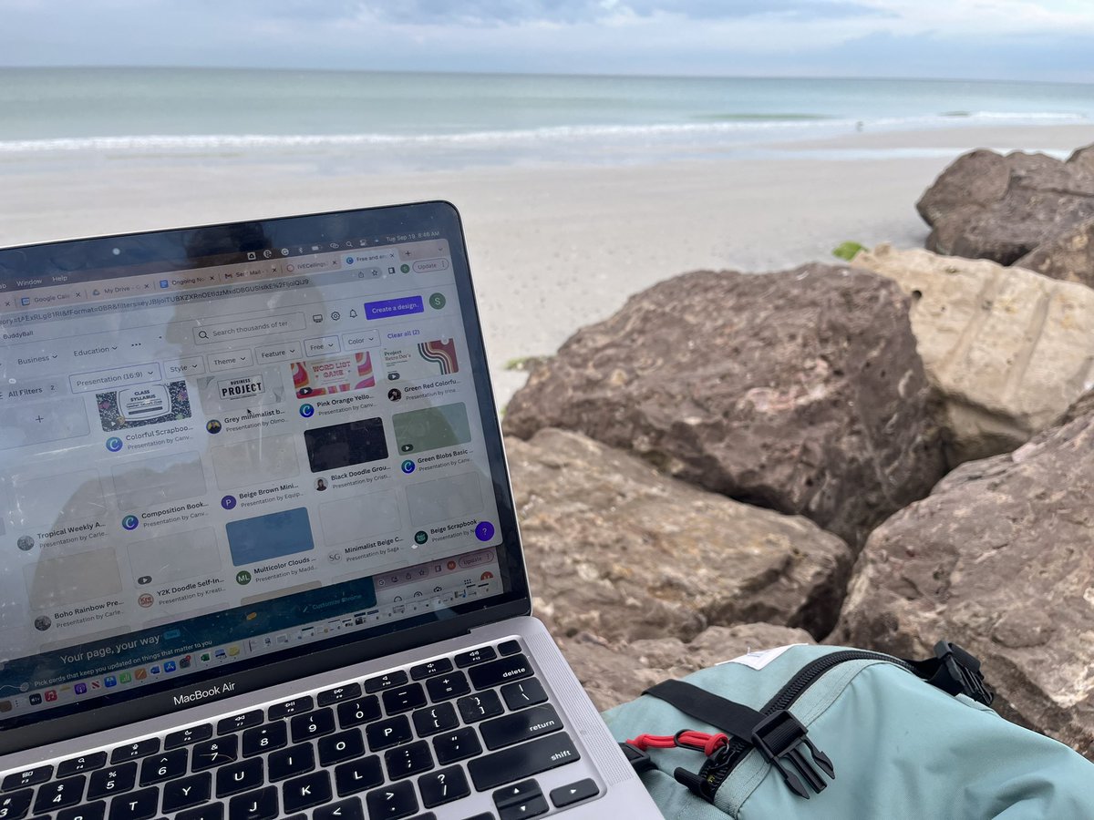 CFerg7's tweet photo. All for self care, AND when advocacy and your own kid’s need overlap…. vacation #ShabbyStrong style. 💕💖 #MentalHealthisPublicHealth #OhioRise #OnOurSleeves https://t.co/W86eEVJoMW