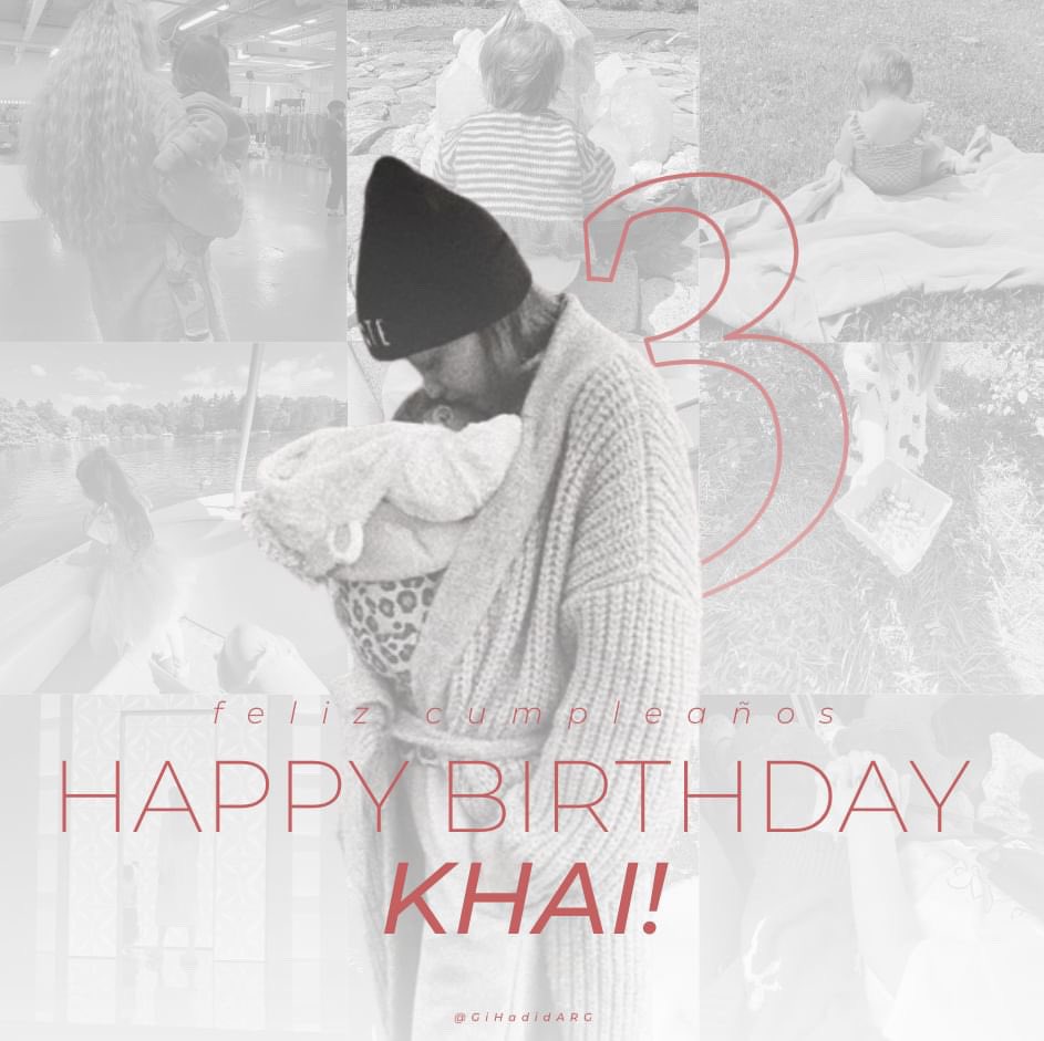 Gihadidarg's tweet photo. Felices 3 años para Khai! Gracias por llegar para completar la vida de Gigi! Esperamos que hoy siempre estés rodeada de amor y seas muy feliz 💗🥹 https://t.co/87CReELJSD