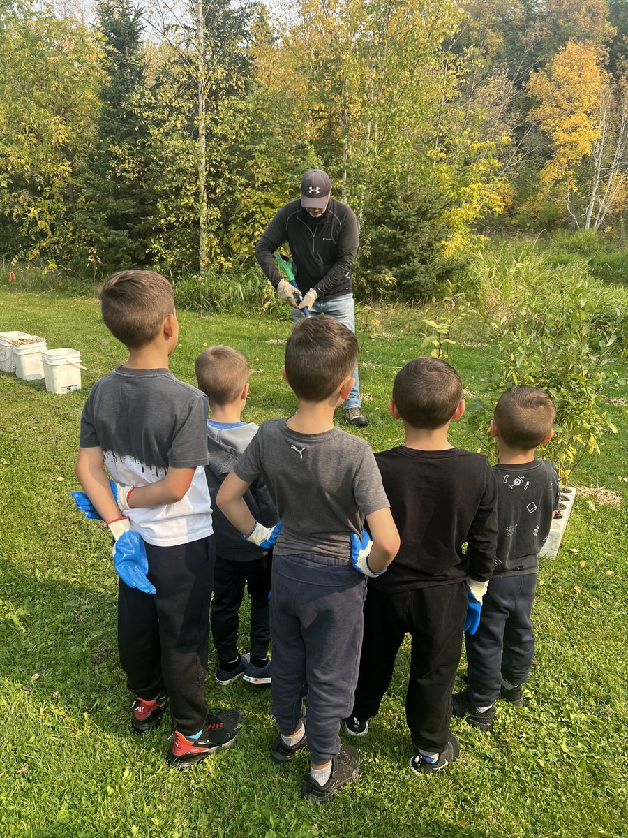 AGrandinetti_TD's tweet photo. 💚Beautiful afternoon spent this weekend with colleagues and family tree planting. 295 of them to be exact! 🌳🌲 

#TDTreeDays https://t.co/3Y7vjNOI8k
