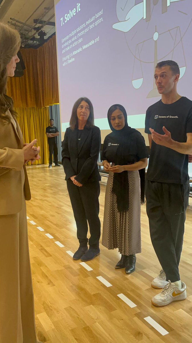 Chatting to Kate Middleton today about our work to tackle criminal exploitation in Tower Hamlets.