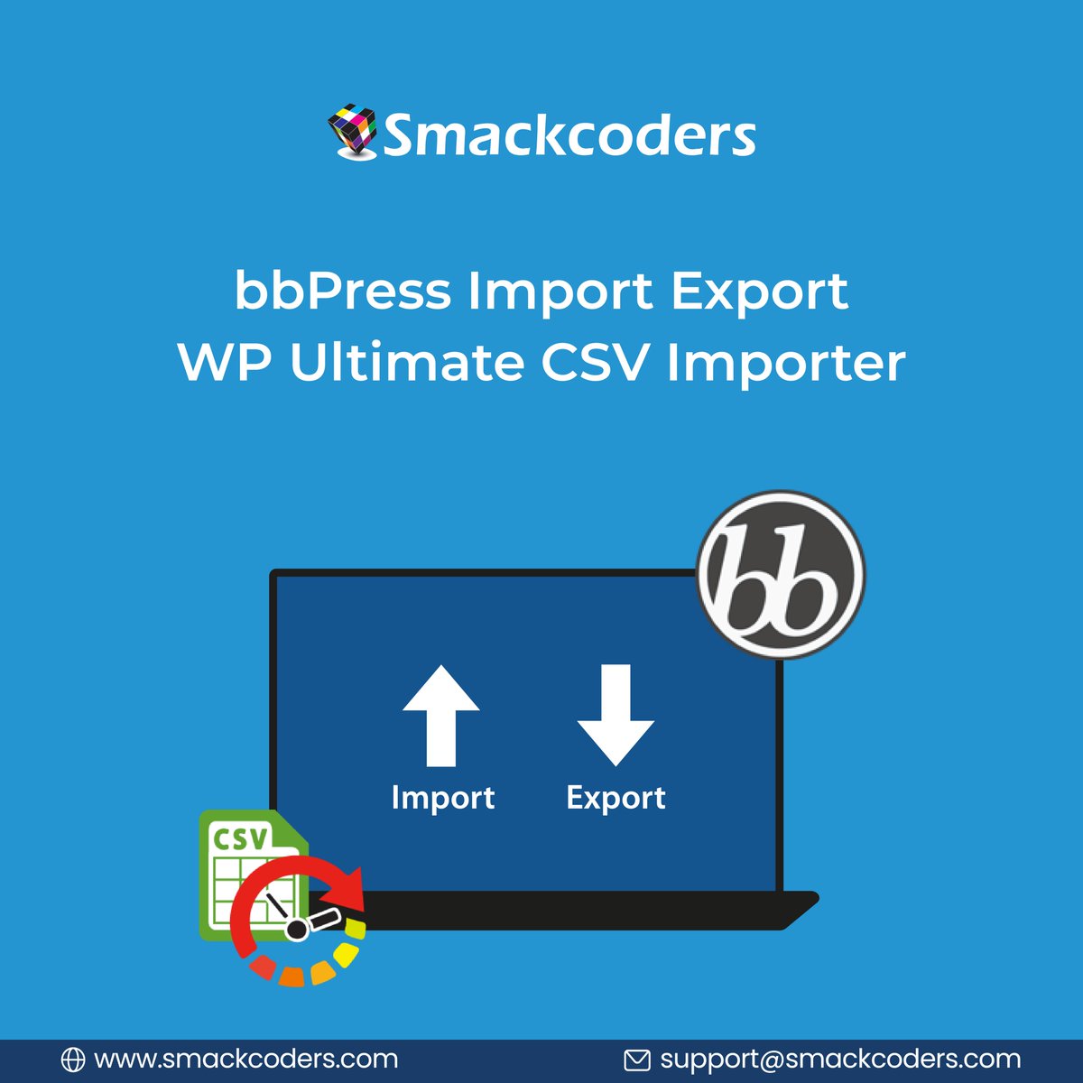 smackcoders's tweet image. Import and export your #bbPress forums, topics, and replies in bulk with just a few clicks. Our plugin CSV Importer makes it easy to migrate your BBPress data to a new site or simply back it up.
For more information👉smackcoders.com/documentation/…
#WordPress #wordpresssplugins #Forum