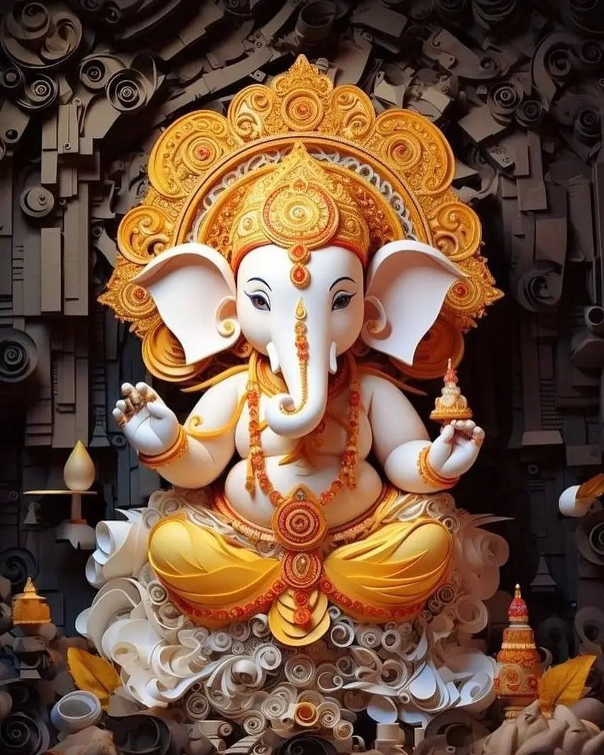 गणपति बप्पा मोरया...

आप सभी को गणेश चतुर्थी के पावन पर्व की मंगलमय शुभकामनाएं।

विघ्नहर्ता सबके विघ्नों को हर कर सब भांति से मंगल करें।

#गणेश_चतुर्थी