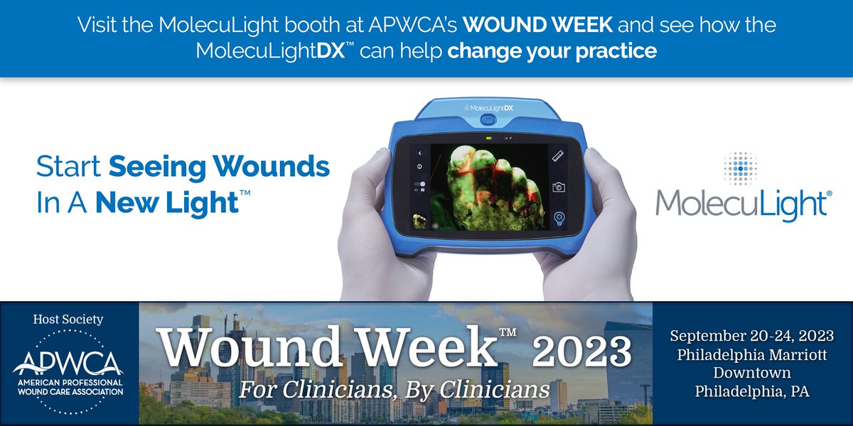 MolecuLight Inc. (@moleculight) on Twitter photo Attending #woundweek2023 this week? Please stop by Booth #40, try out the <a href="/moleculight/">MolecuLight Inc.</a> point-of-care imaging devices at the “Hands-On Workshop” or hear the 7 clinical talks/posters from clinicians that are making a difference in their practice with <a href="/moleculight/">MolecuLight Inc.</a> Attending #woundweek2023 this week? Please stop by Booth #40, try out the <a href="/moleculight/">MolecuLight Inc.</a> point-of-care imaging devices at the “Hands-On Workshop” or hear the 7 clinical talks/posters from clinicians that are making a difference in their practice with <a href="/moleculight/">MolecuLight Inc.</a>