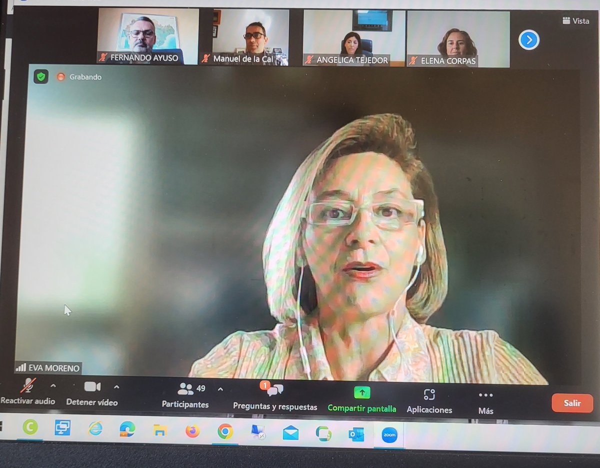fayusob's tweet photo. Sesión clínica on line Centro Emergencias Sanitarias 061 SAS. Mejorando la cultura de seguridad del paciente. Nos acompaña Eva Moreno. Dtra de la Estrategia de Seguridad de @saludand y dos miembros de su equipo, Paloma Trillo y Elena Corpas. #notificAsp
#SegPac @practicaseguras https://t.co/WFJ7G2KF4V