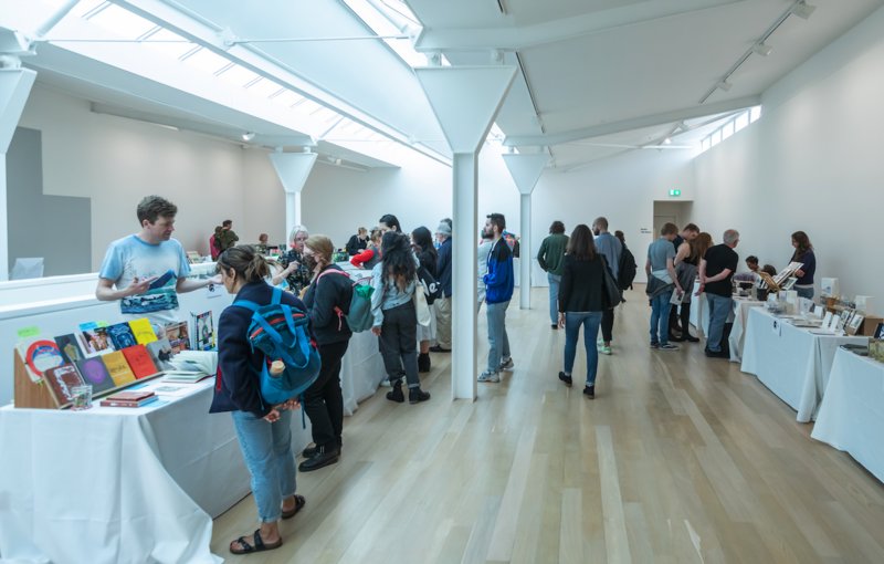 HenninghamPress's tweet image. Looks like I'm this year's poster boy for the @fruitmarket #artistsbookmarket applications.
If you make books, you should consider this very well attended fair