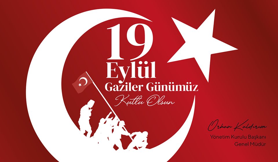 Gaziler Günümüz Kutlu Olsun

#TEİAŞ 
#GazilerGünü