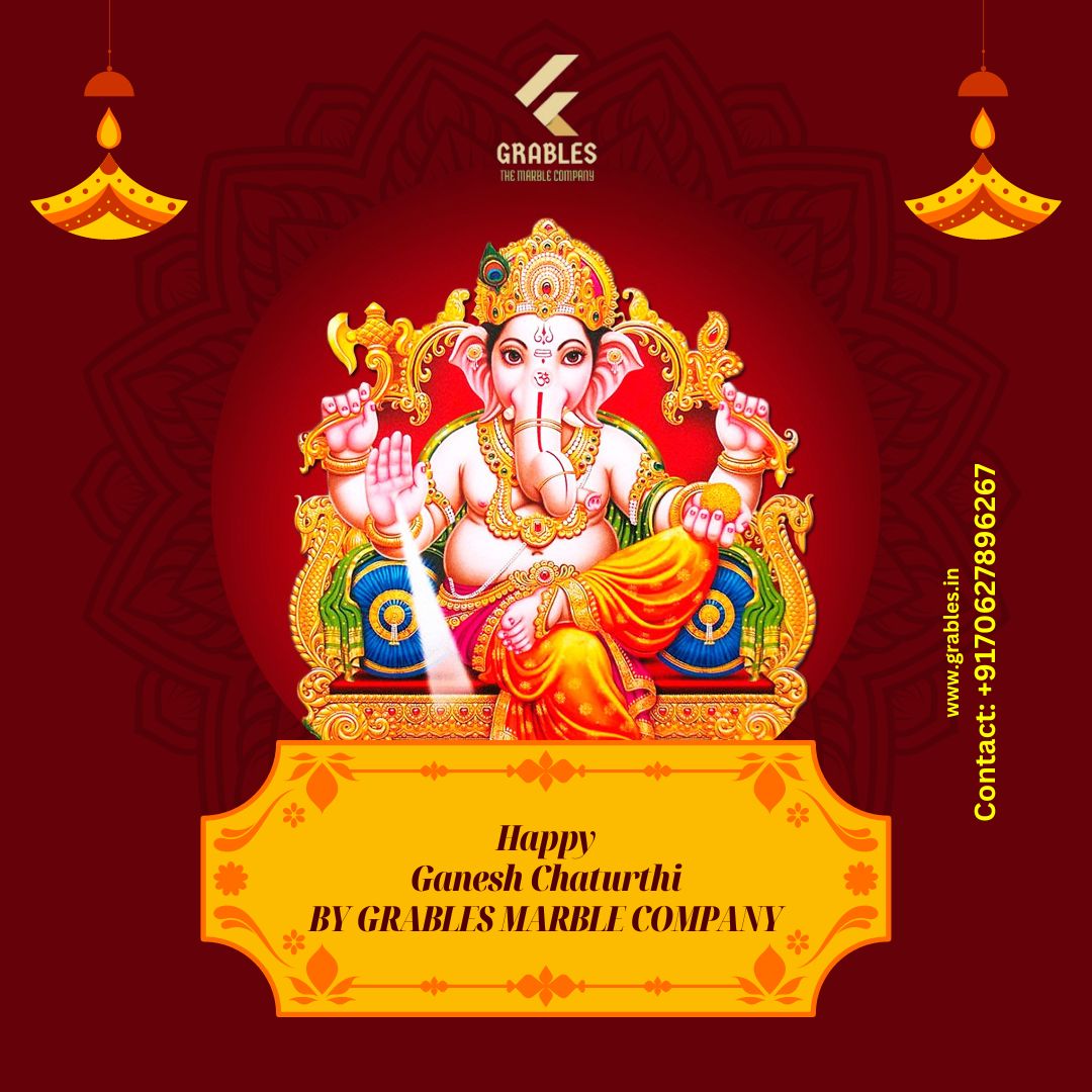 HAPPY GANESH CHATURTHI BY GRABLES MARBLE Grables Marble Company
#ganeshfestival #ganeshchaturthi2023 #Wishing #marble #architecture #Indianmarble #interiordesignn #grablesmarblecompany #grablesmarble #grables