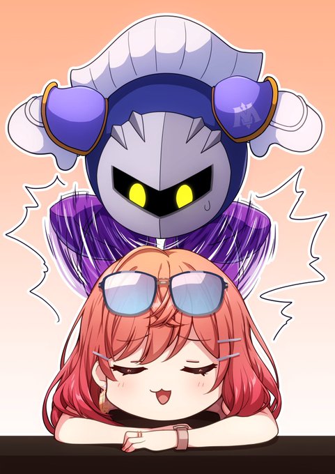 メタナイトにマッサージされたい莉々華ちゃん
#ririkart 