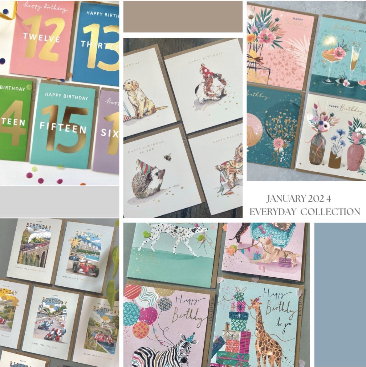 NEW NEW NEW!
 
We’re excited to launch our January 2024 Everyday collection, available to order now for delivery this December. For shelves that feel brand new, jump into 2024 with over 13 NEW Everyday collections PLUS 4 beautiful NEW age designs.

DM us for further info!