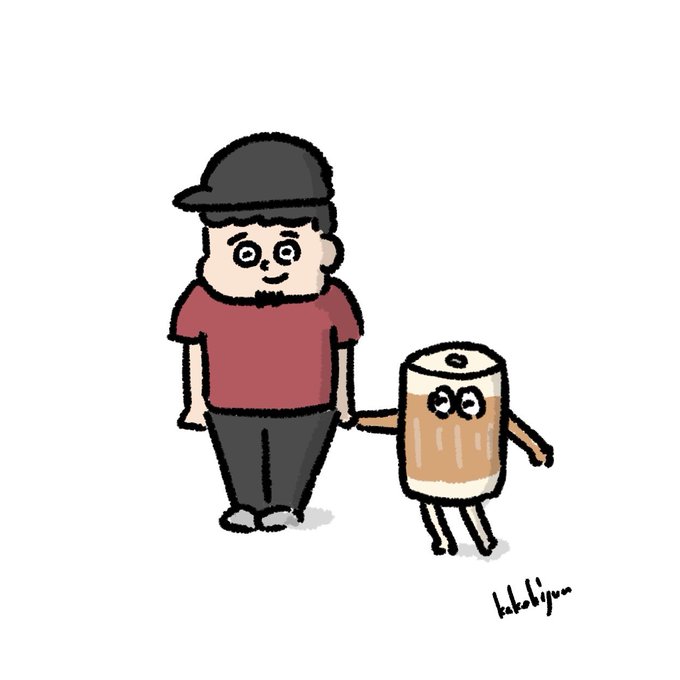 なんか人間のキャラクターで日常漫画描いても良いなーと思ったりもしてます 